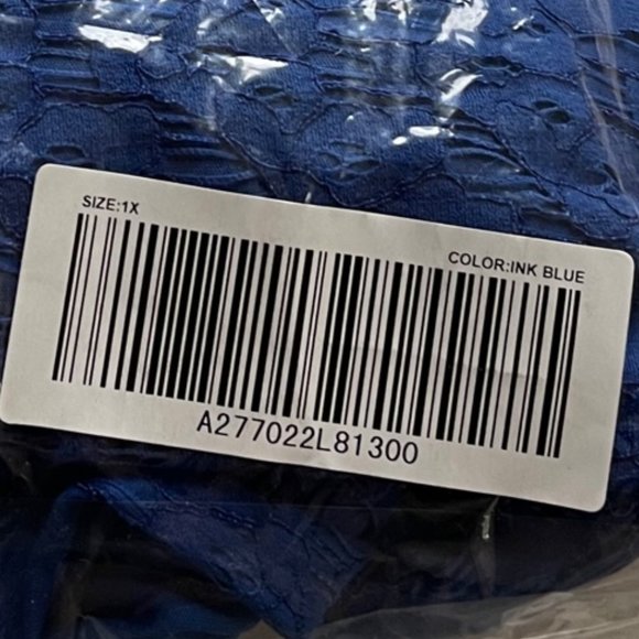 Isaac Mizrahi Lace Maxi Dress with Scallop Hem 1X - Picture 7 of 8